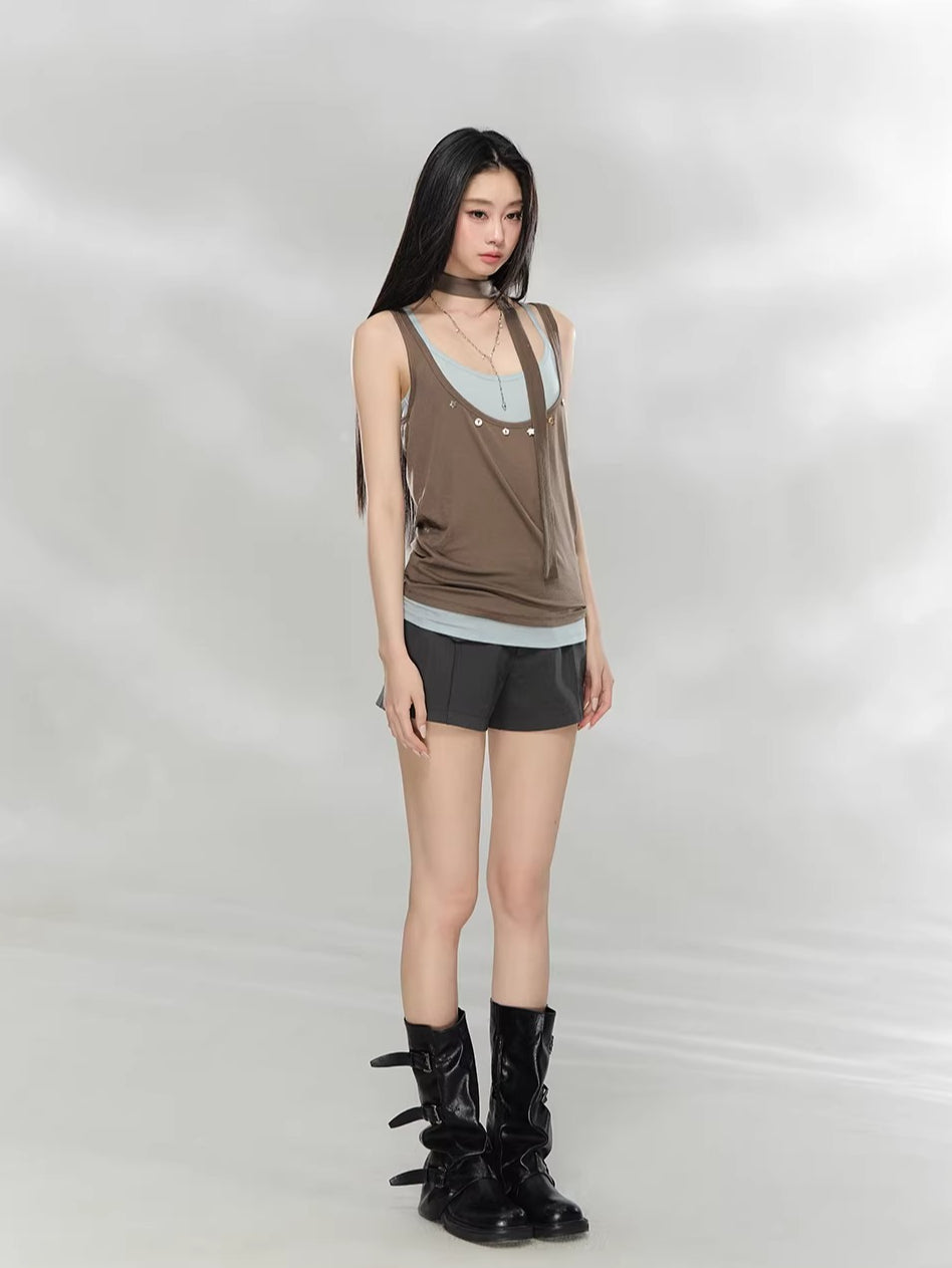 Ribbon Two‑Piece Tank Set