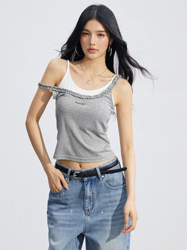 Layered Lace Slim Cami