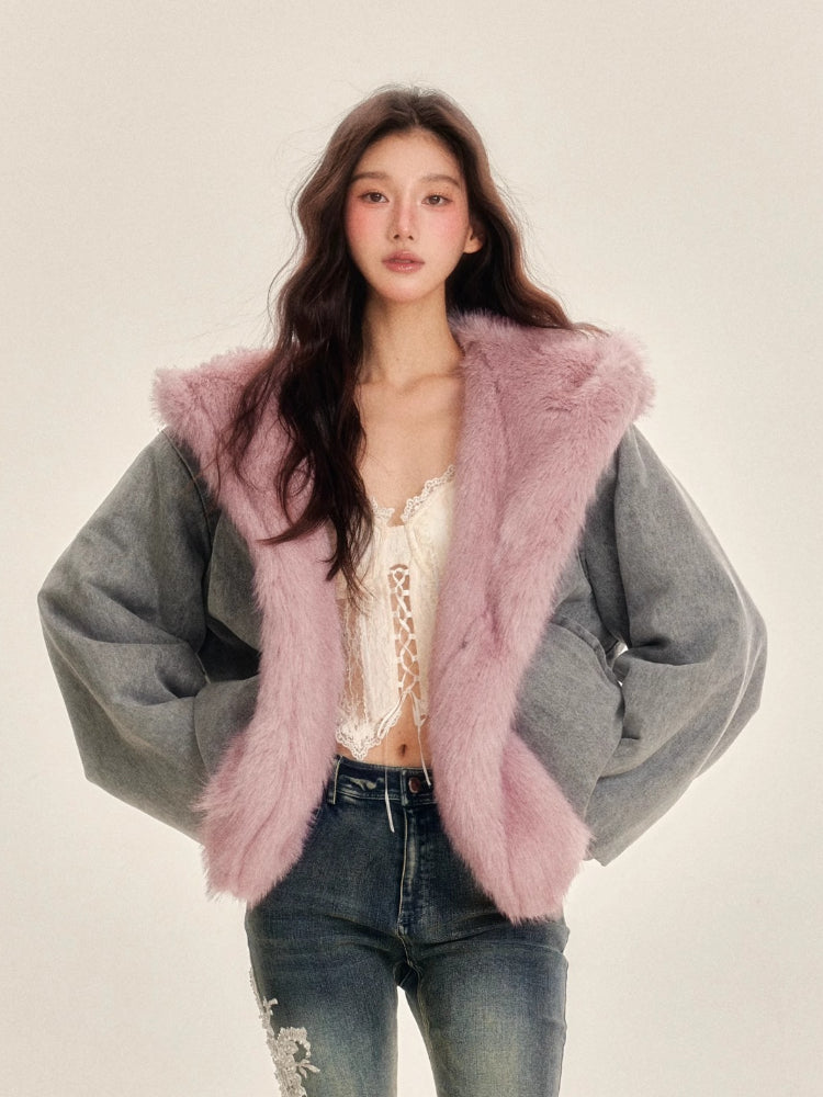 Double-Sided Warm Eco-Friendly Fur Coat
