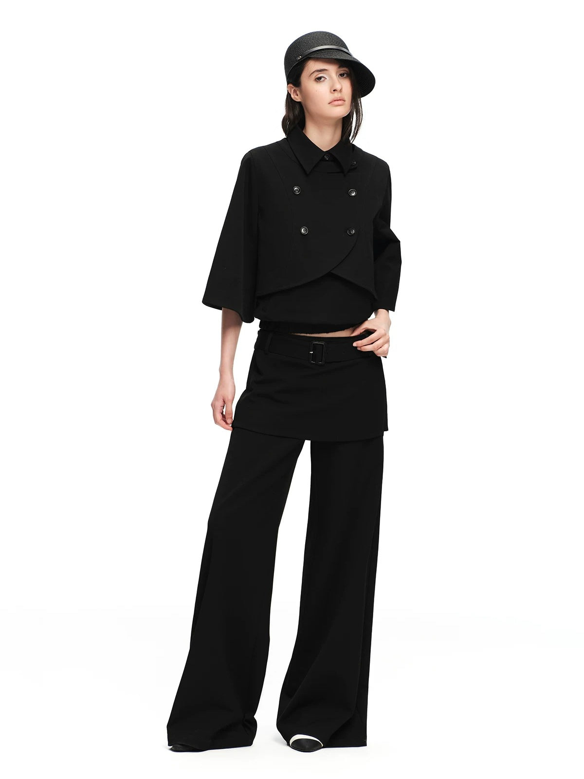 Layered Suit Pants