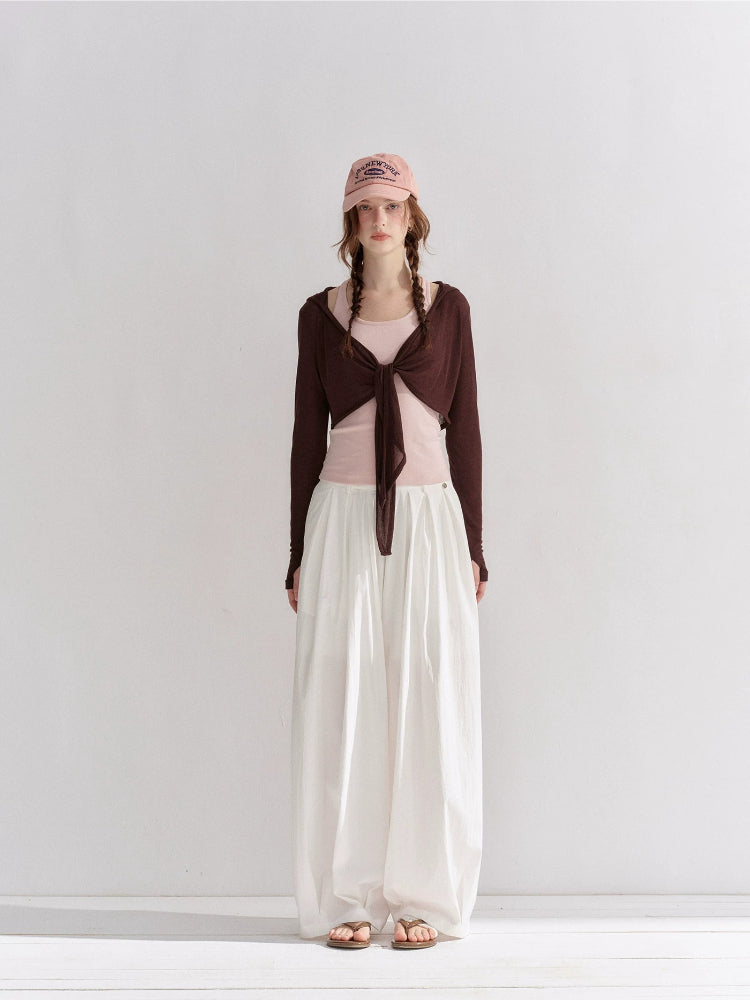 Sun Hooded Cover-up Set