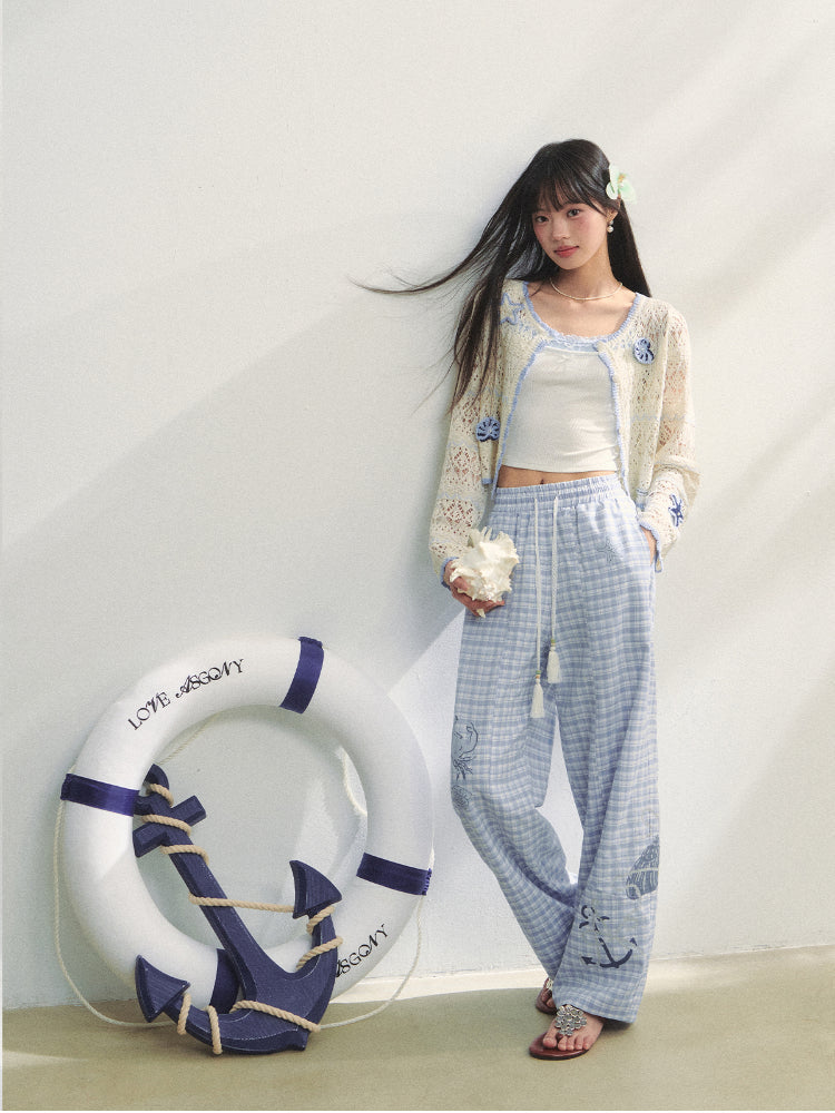 Hollow Out Crochet Knit Cardigan