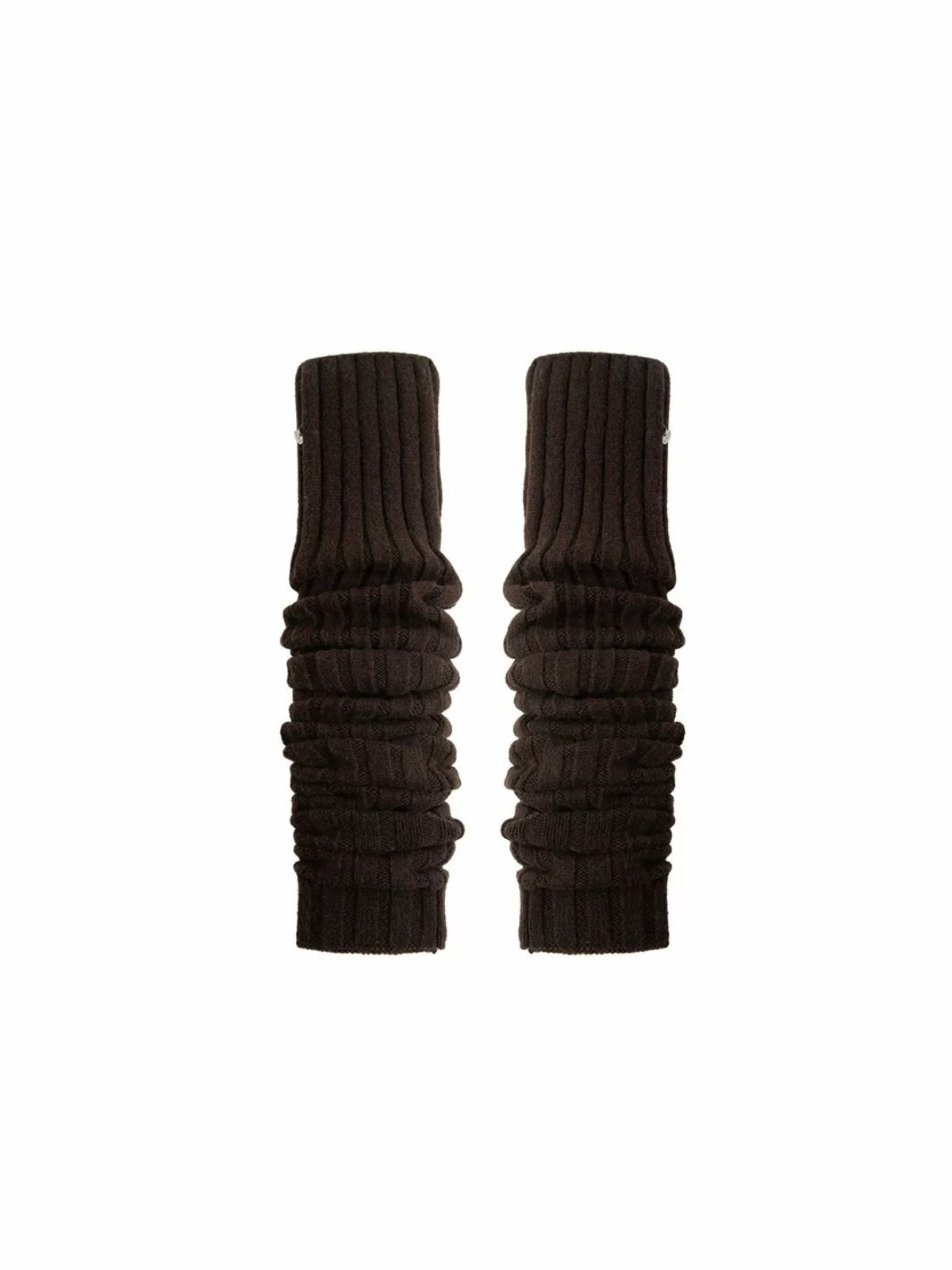 Slouchy Ribbed Knit Leg Warmers