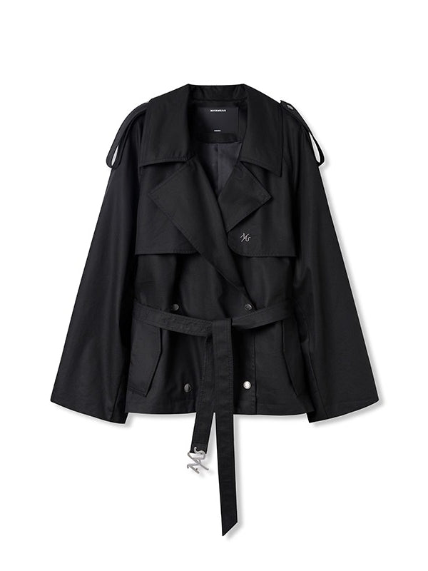 Rune Cotton Tencel Trench Coat