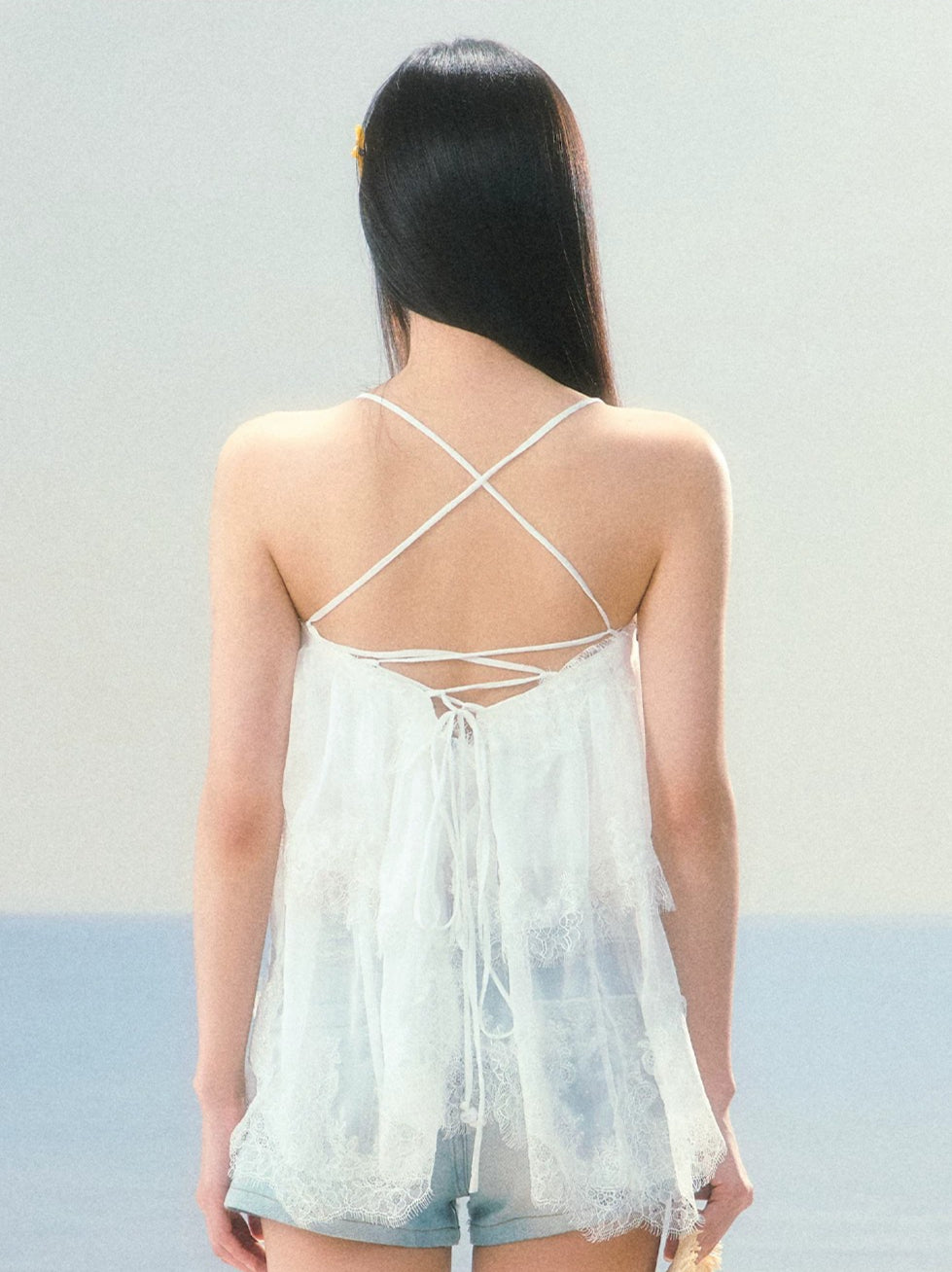Multi-Layer Lace Camisole Top