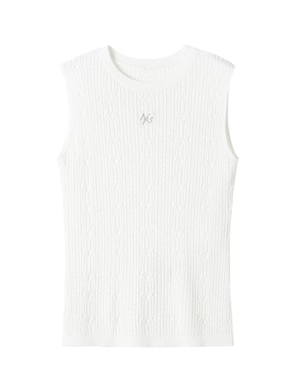 Cable Knit Cami Top