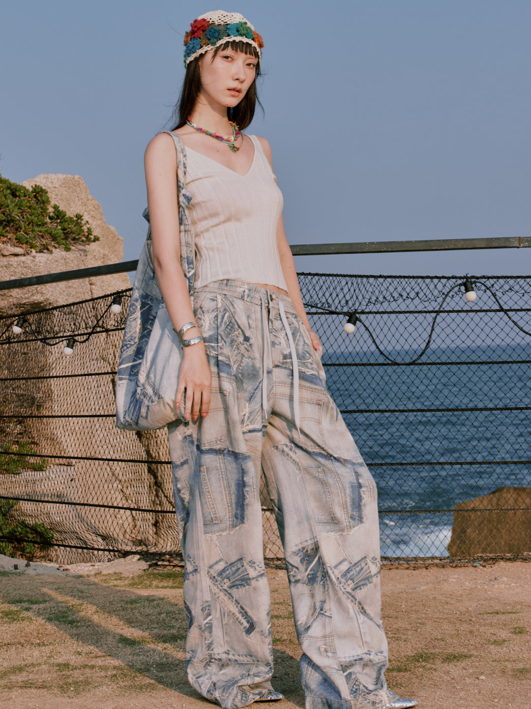 Original Design Vintage Casual Pants