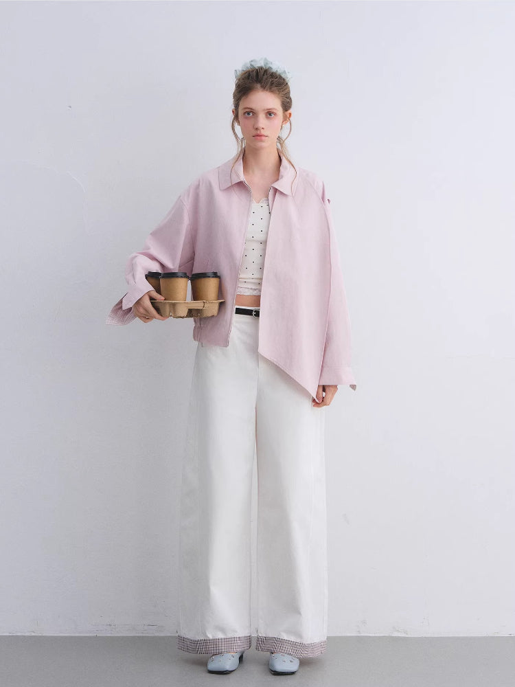 Detachable Cape Harrington Jacket
