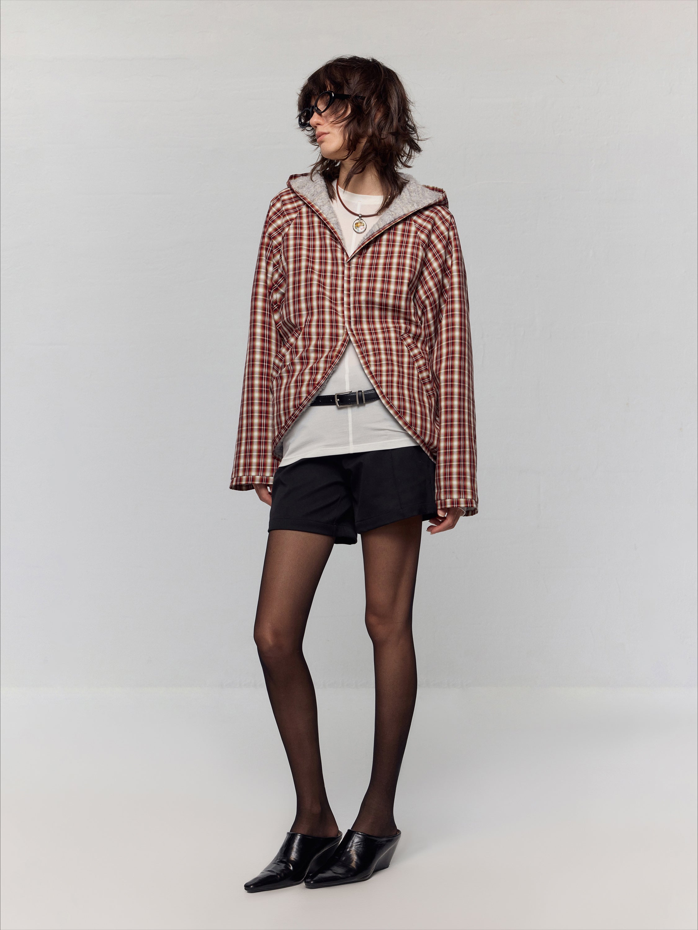 Original Plaid Wool Turtleback Jacket