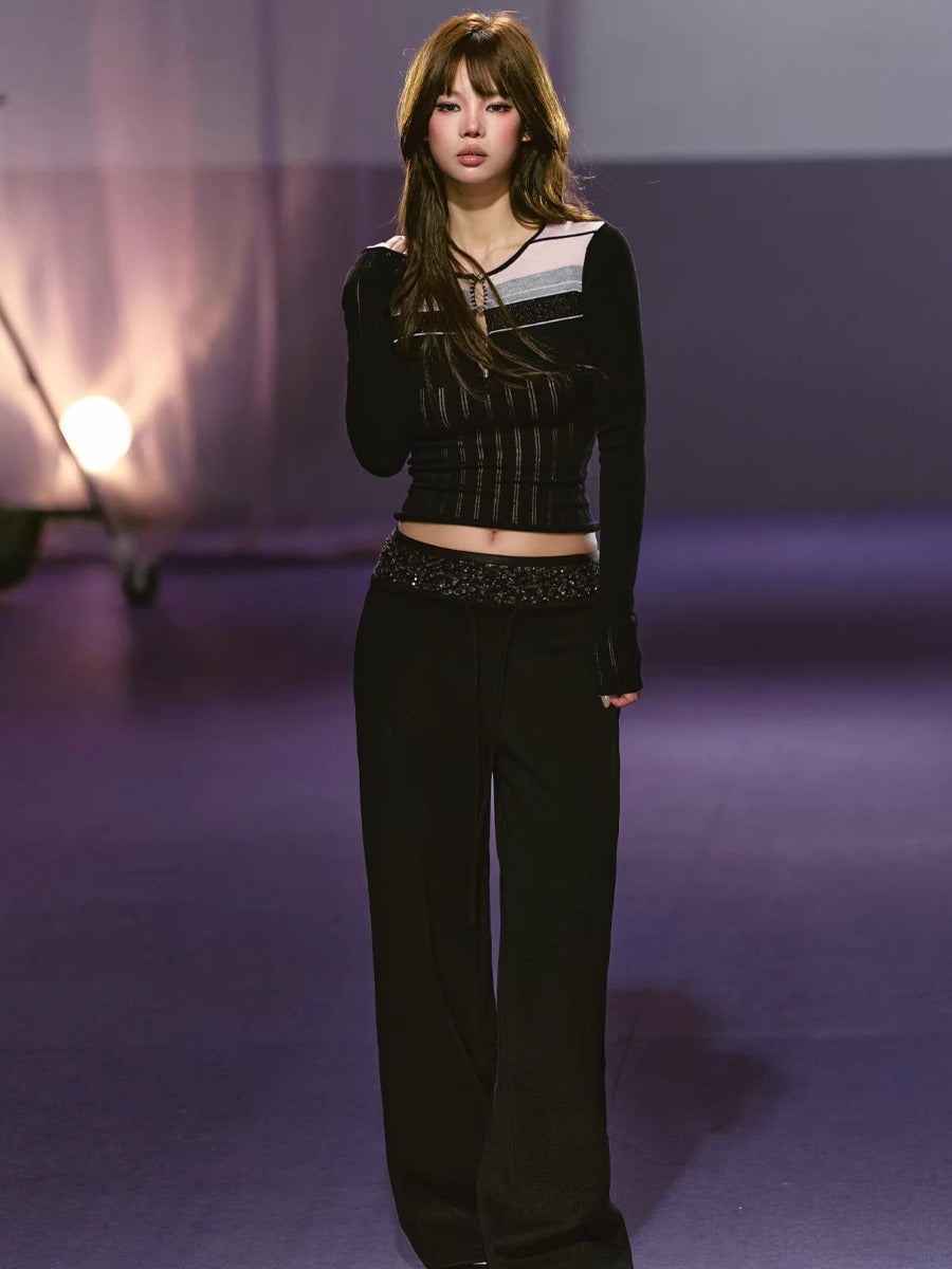 Cutout Knit Top