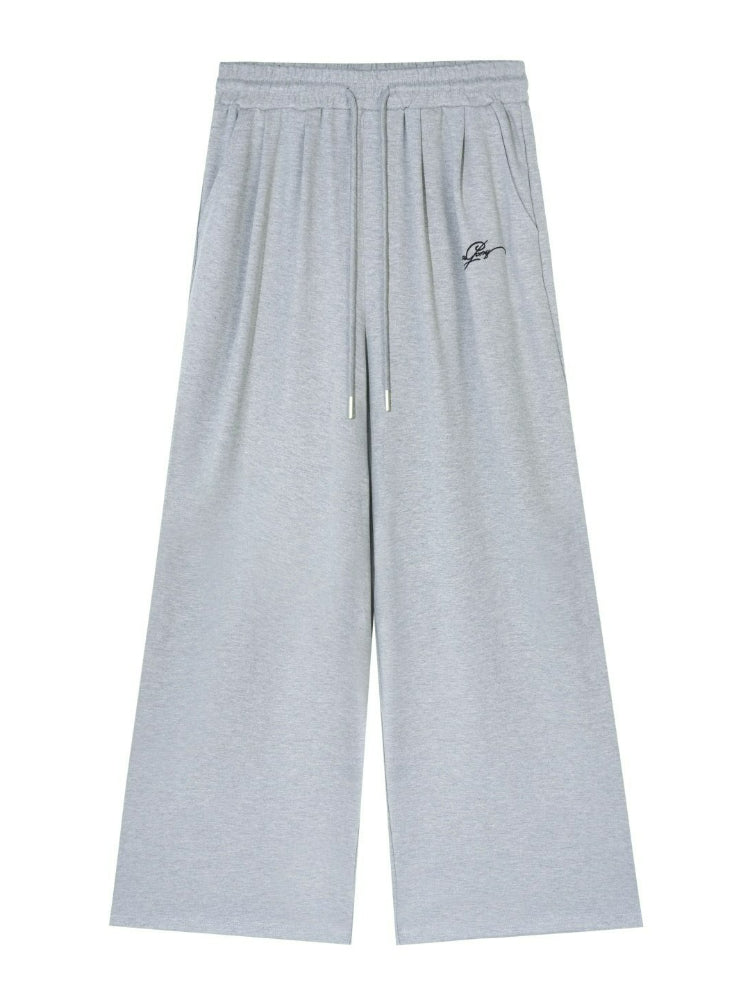Polka Dot Vest Hooded Drawstring Sweatshirt Pants Set