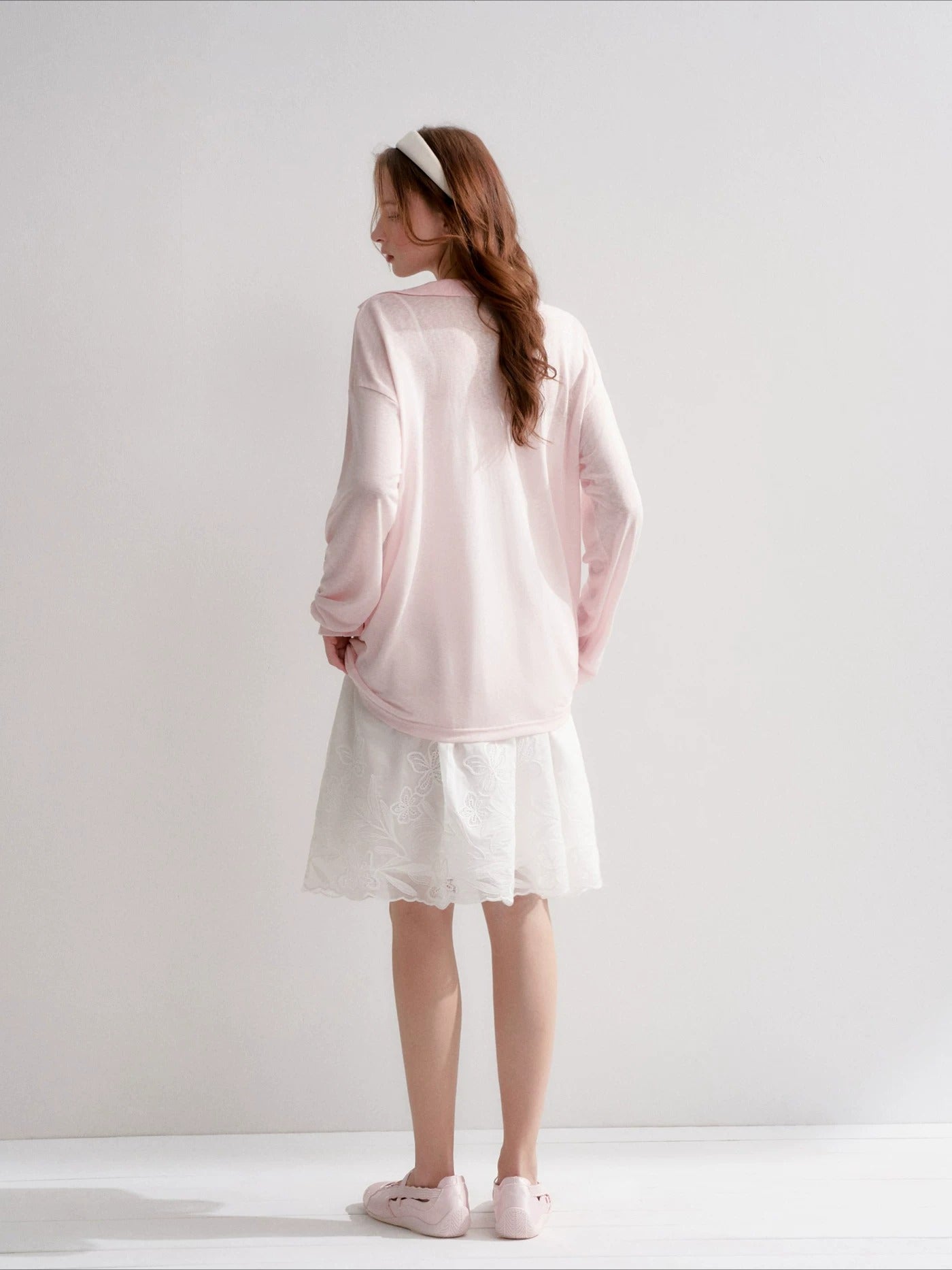 Ruffle Cloud Tee Set