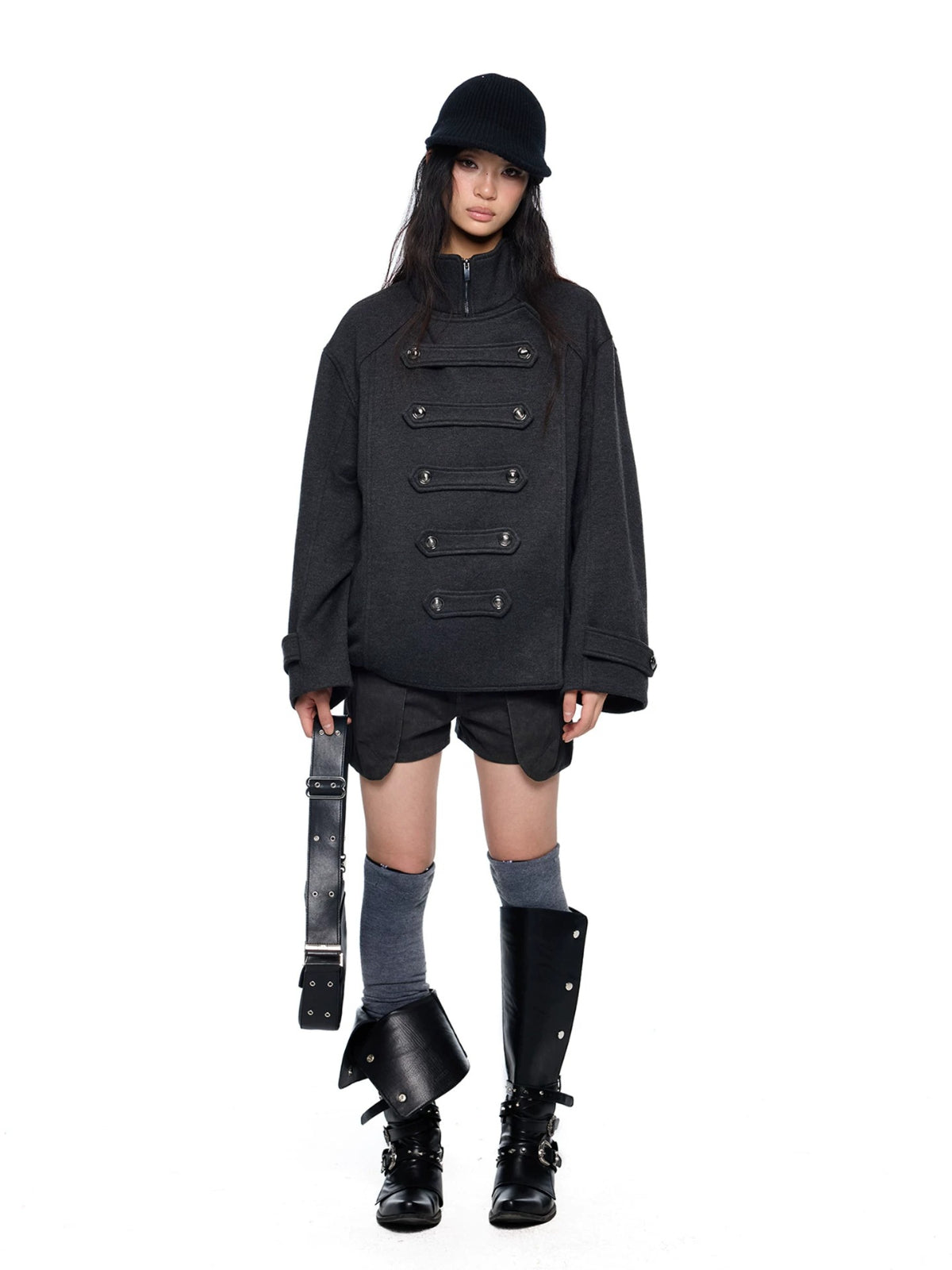 Oversized Wool Double Sided Coat