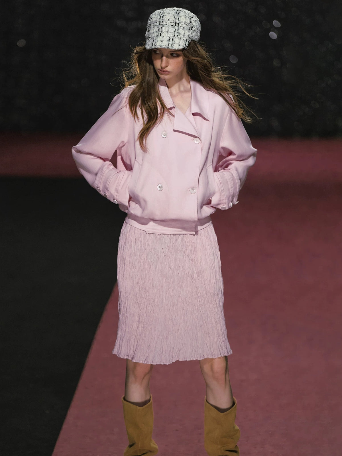 Napoleon Jacket & Pleated Skirt Set