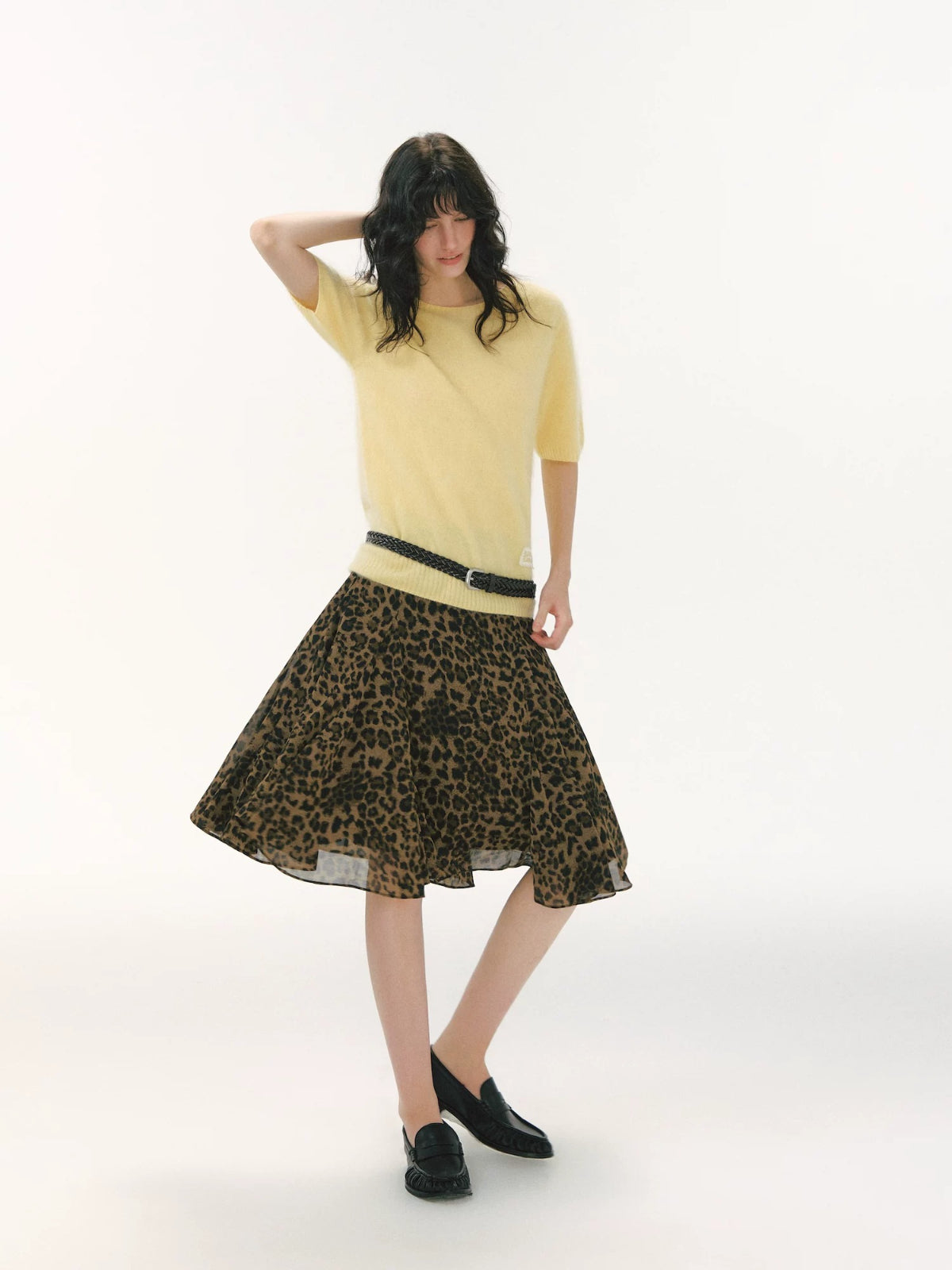 Silk Cashmere Brushed Sweater