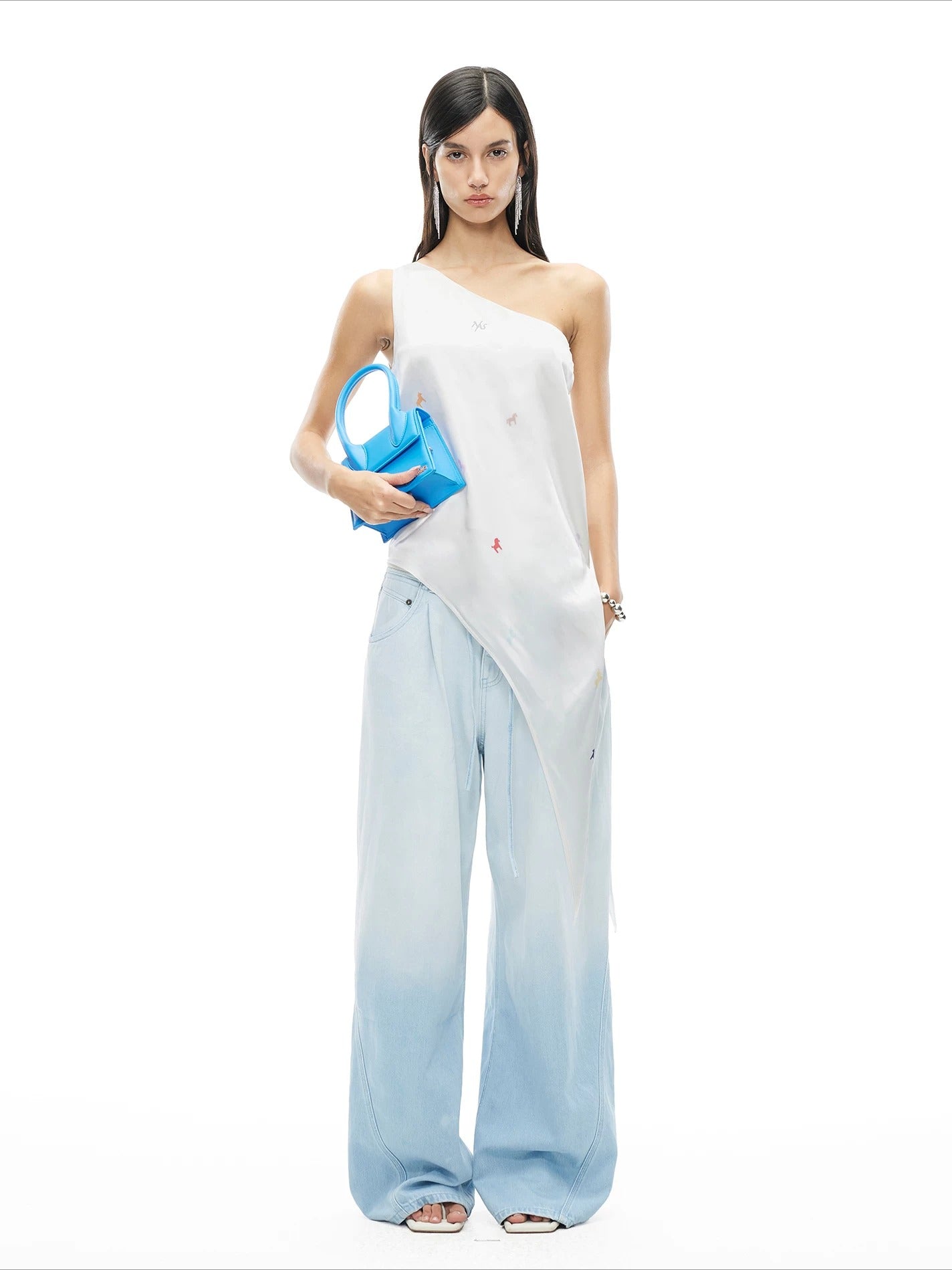 +5CM N3 Vacation Wide Jeans