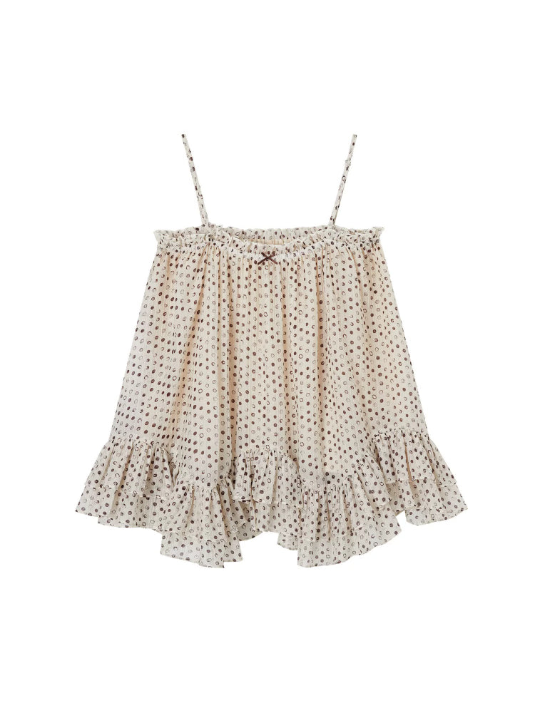 Sheer Polka Dot Camisole