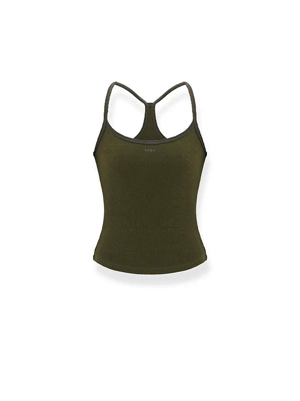 Waist-cinching Sports Tank Top