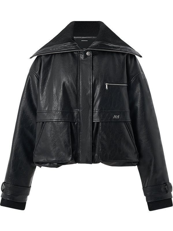 Punk Oversized Motorcycle Jacket