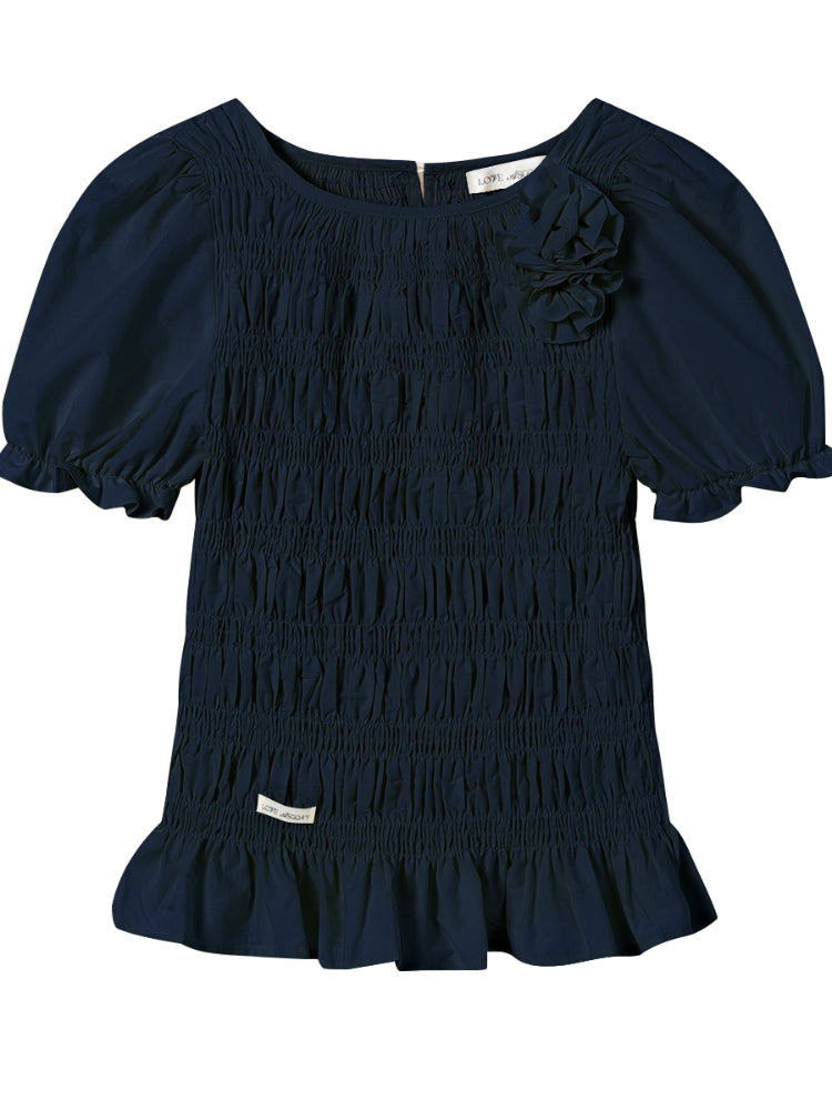 Checkered Patchwork Color-Blocking Wide-Leg Pants Set