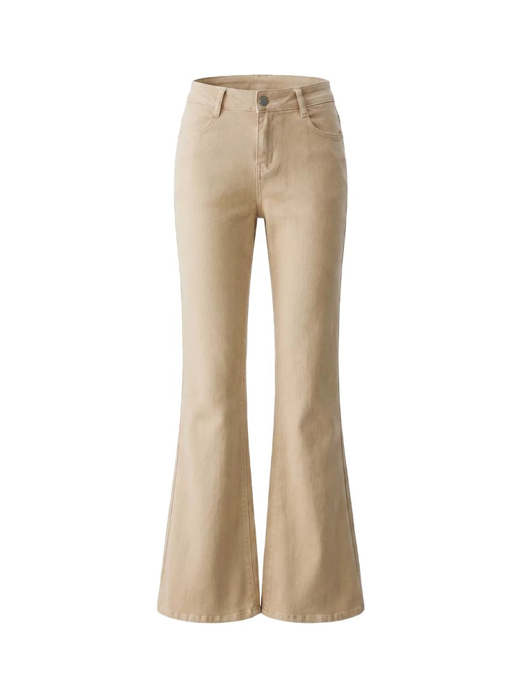 Dyed Flare Denim Pants