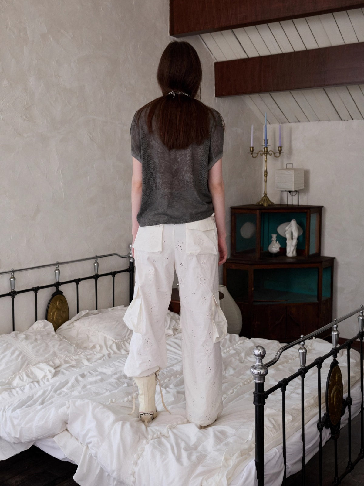 Retro Mesh Rugby V-Neck Jersey