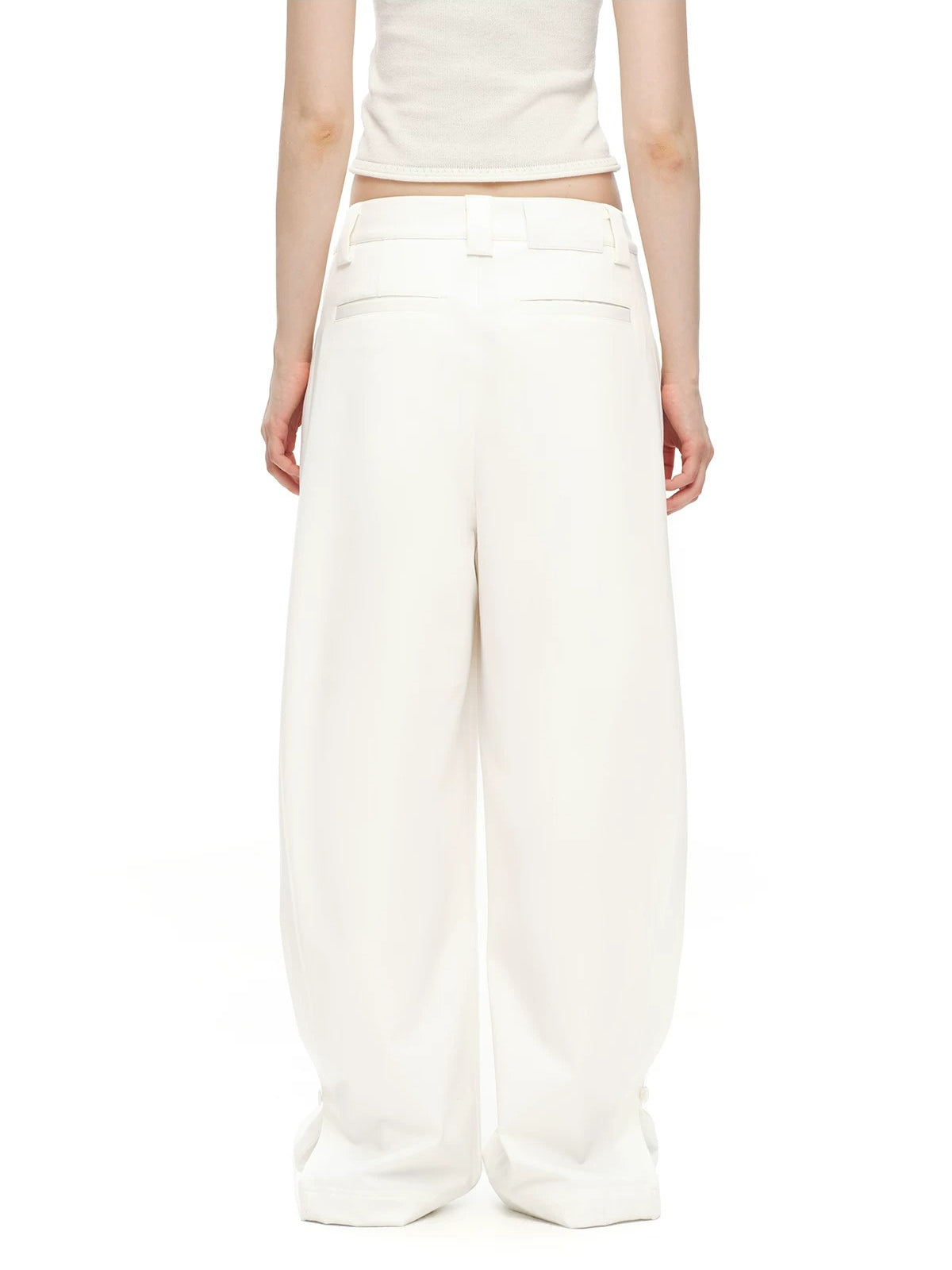 Double Pleated Pants