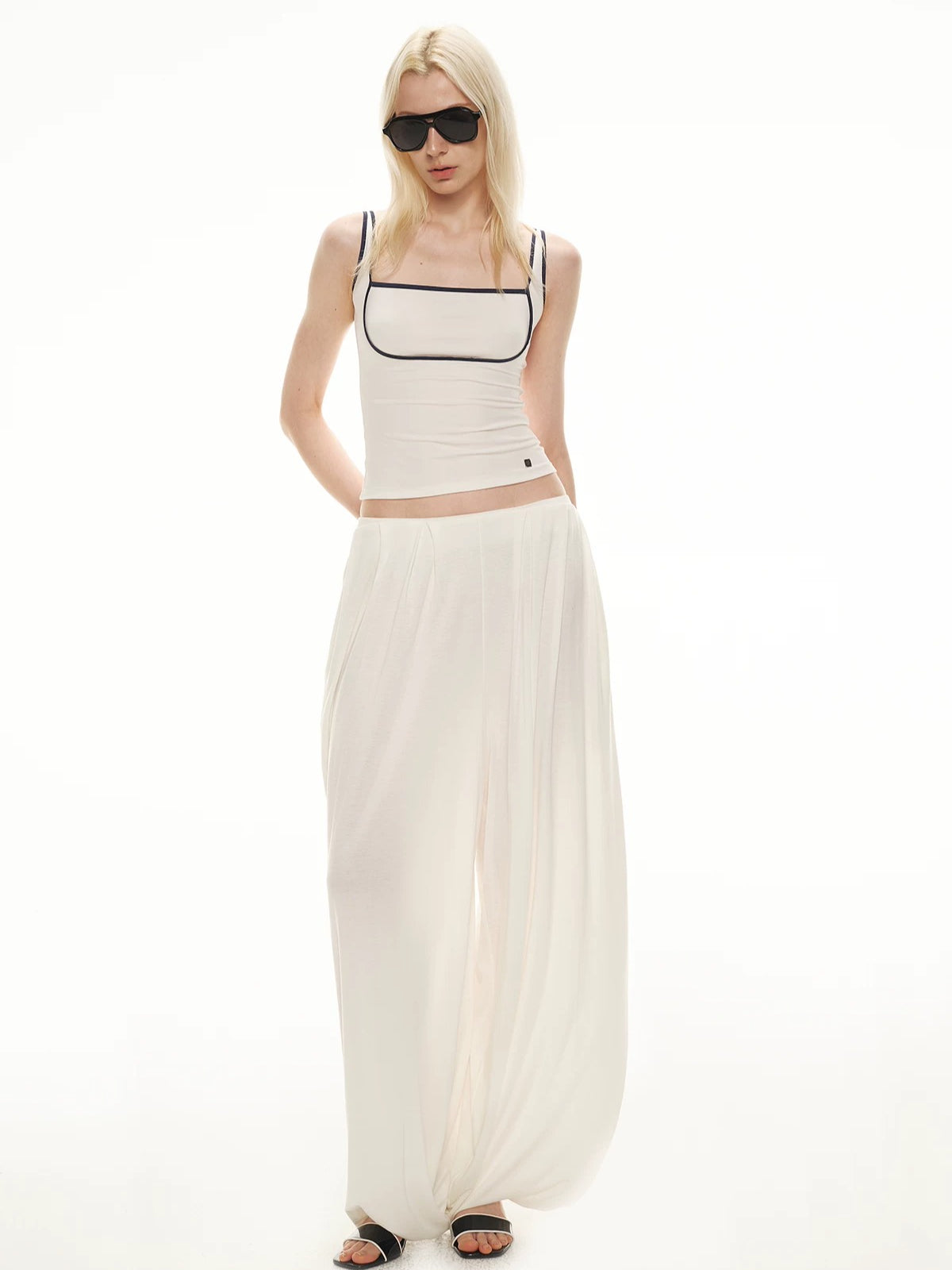 Faux Layered Square Tank