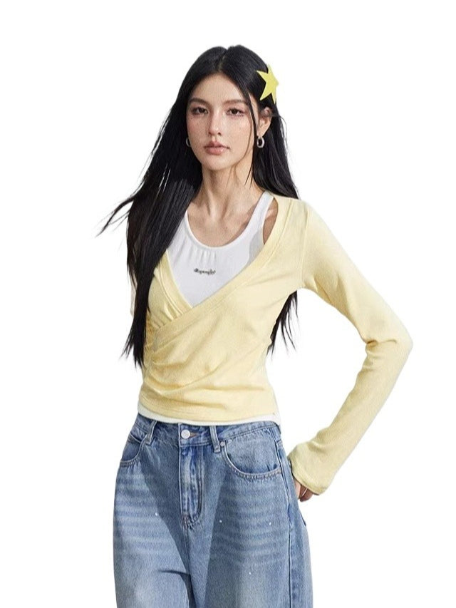 Layered Ruched Tee