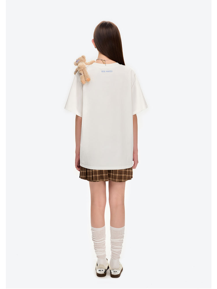 Patched Bear Cotton T-shirt