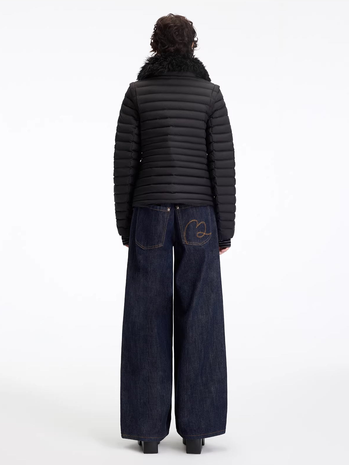 Detachable Fur Down Jacket