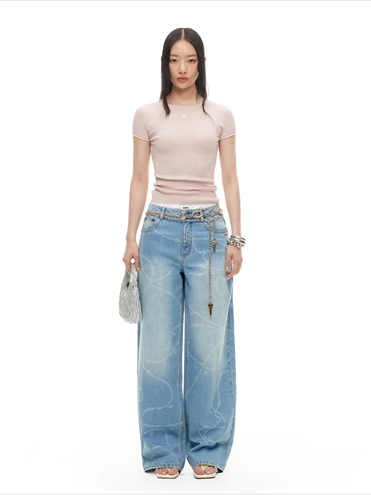 Beverly Print Jeans