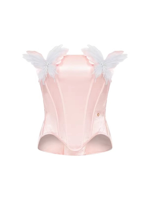 Butterfly Corset Skirt Set