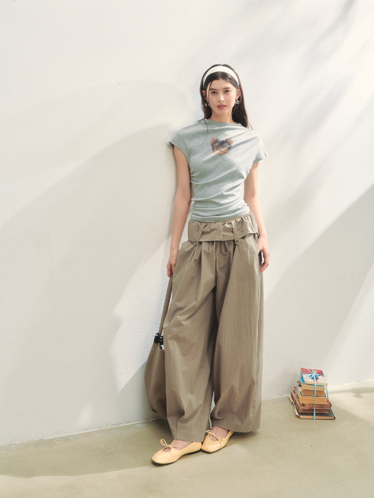 Vintage Relaxed Casual Pants