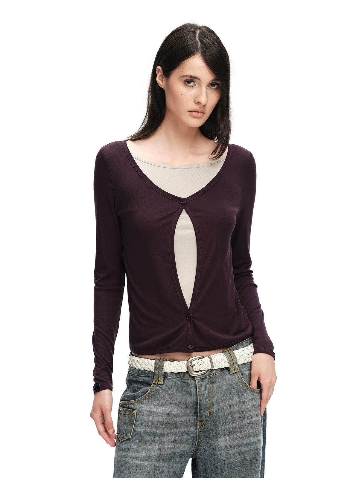 Layered Lyocell Top