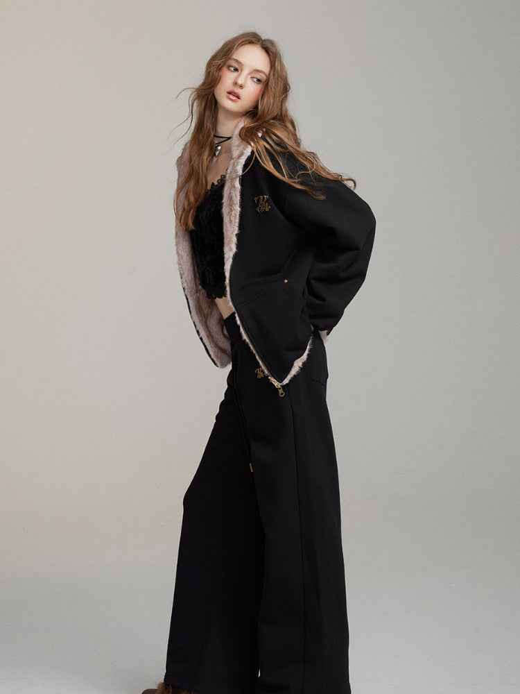 Casual Straight-Leg Sweatpants