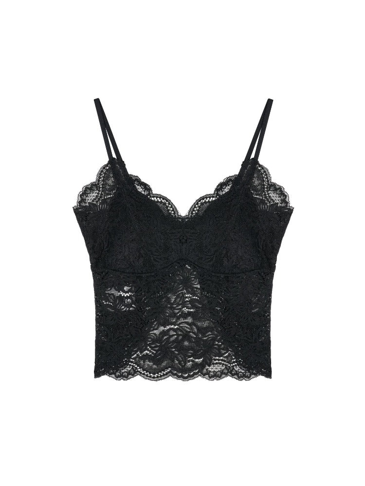 Lace V-Neck Padded Camisole