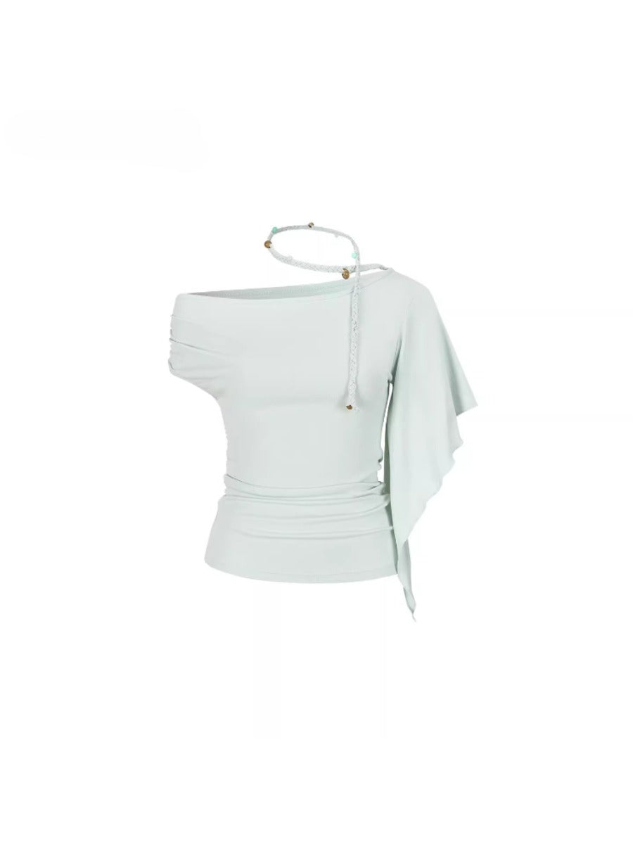 Asymmetric Off-Shoulder Top
