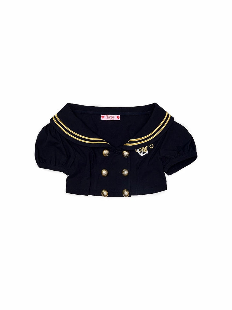 Navy Casual Three-Piece Set