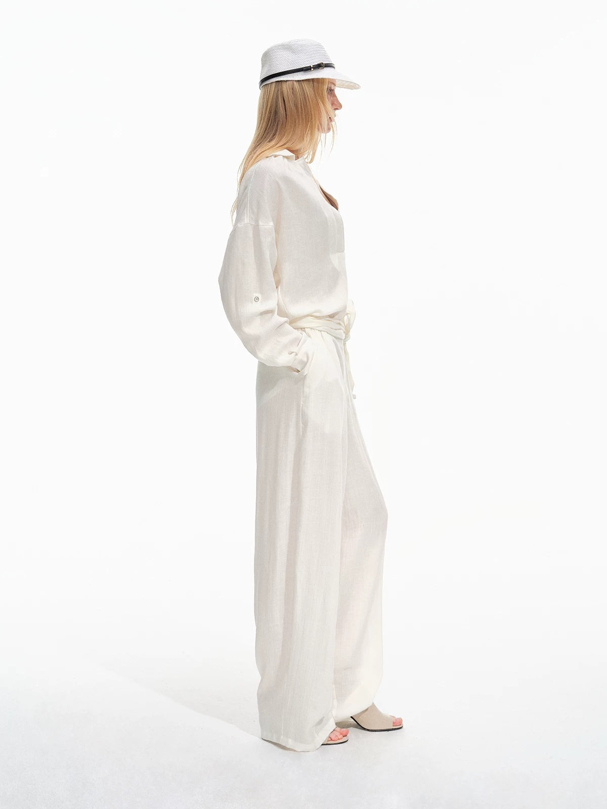 Linen Blend Jumpsuit
