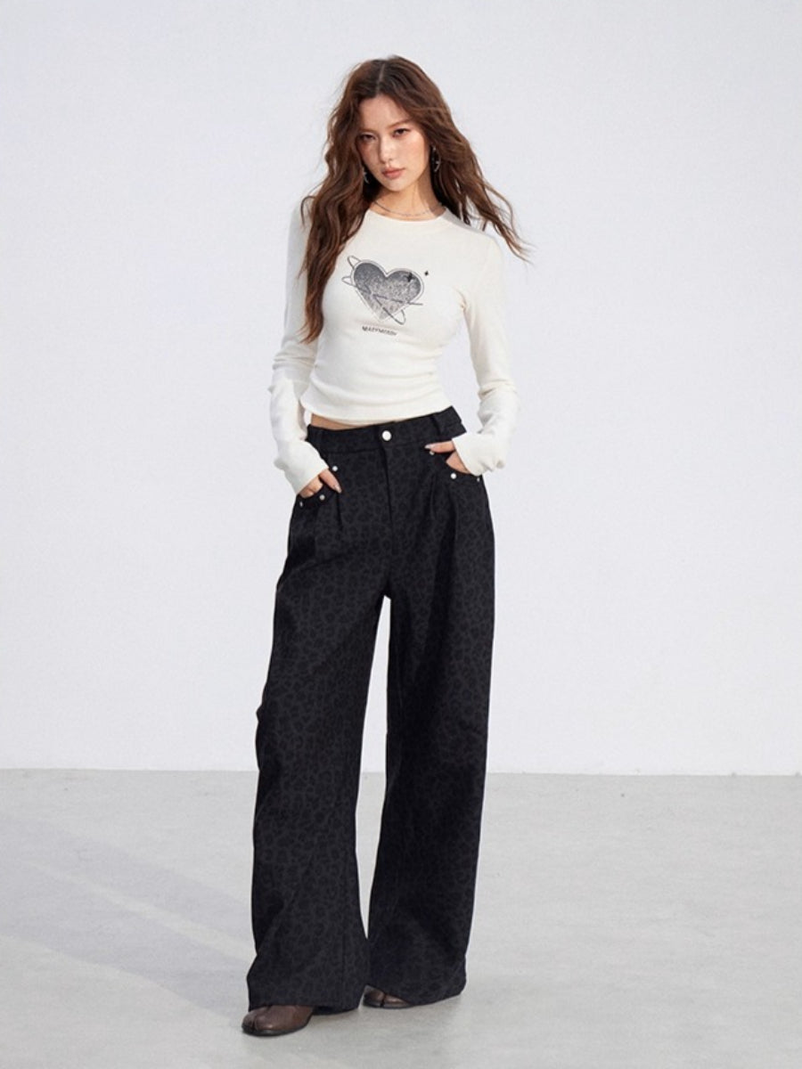 Wool Wide-Leg Pants