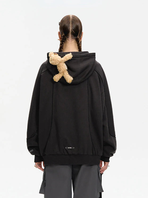 Bear Neon Light Hoodie