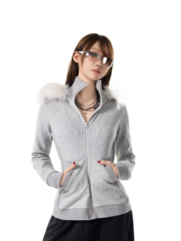 Hooded Slim Jacket