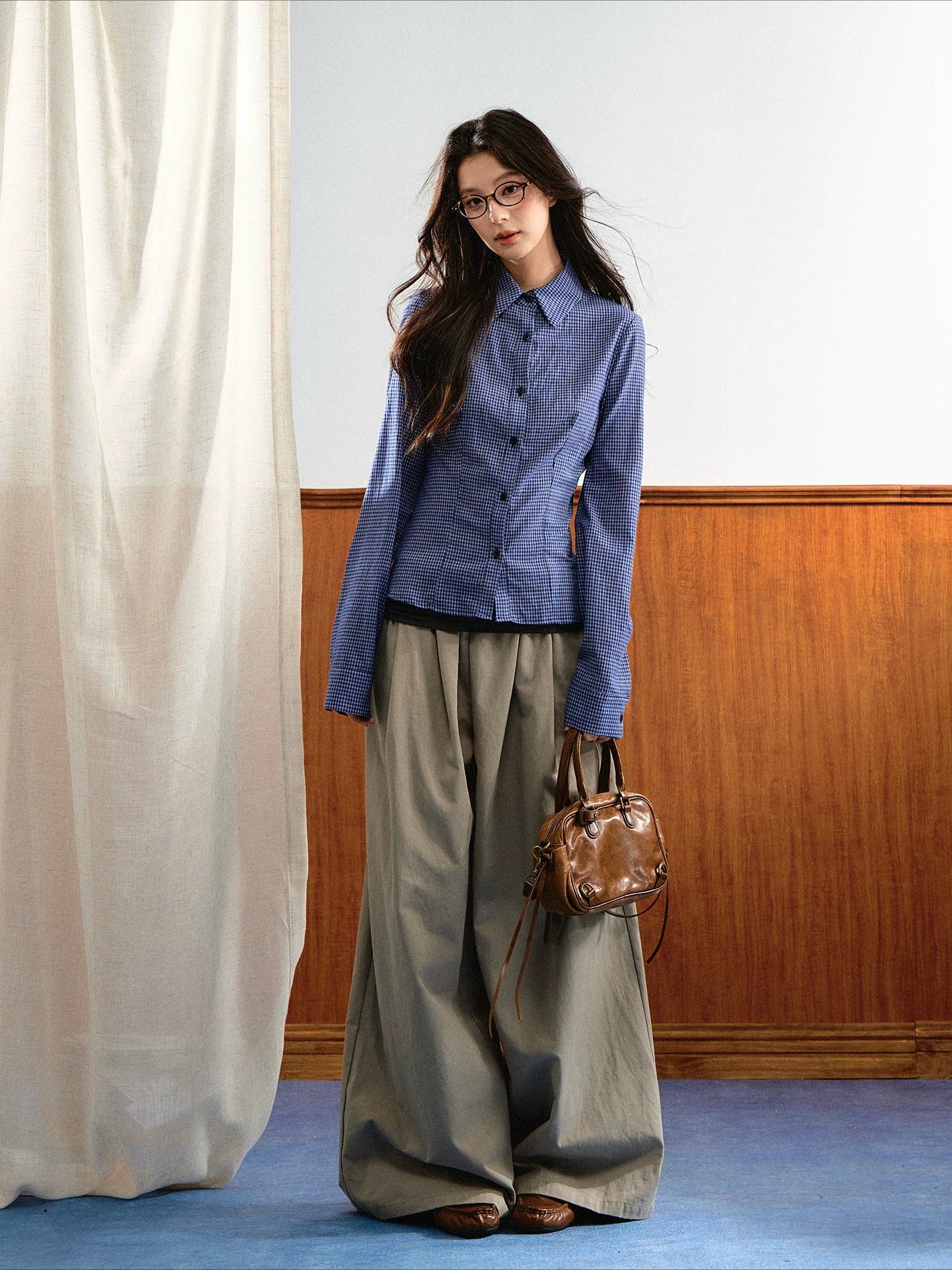 High Waist Wide-Leg Pants
