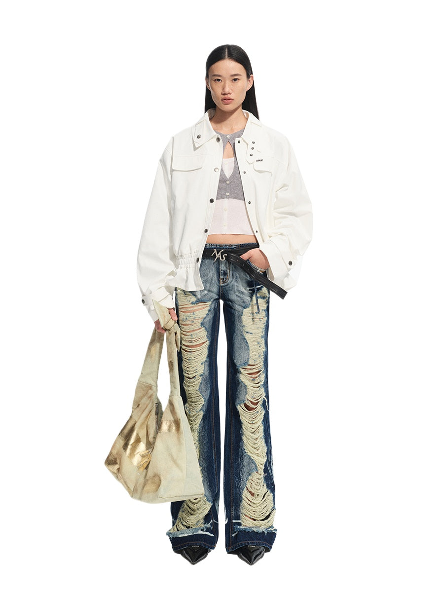 Volcano Distressed Denim Jeans