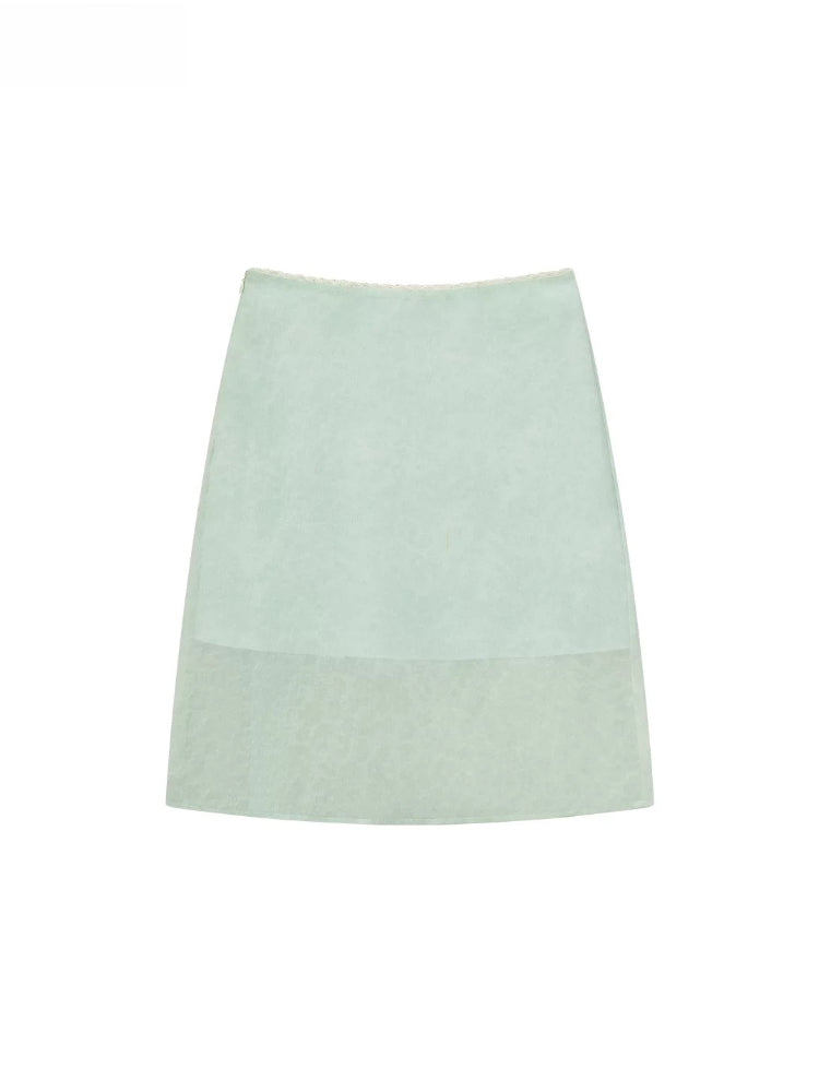 Blurred Romance Chiffon Set