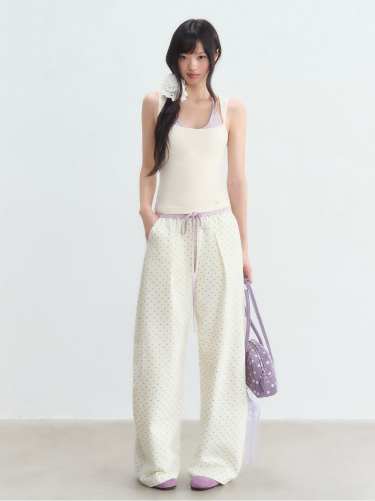 Apricot Halter Top & Pants Set