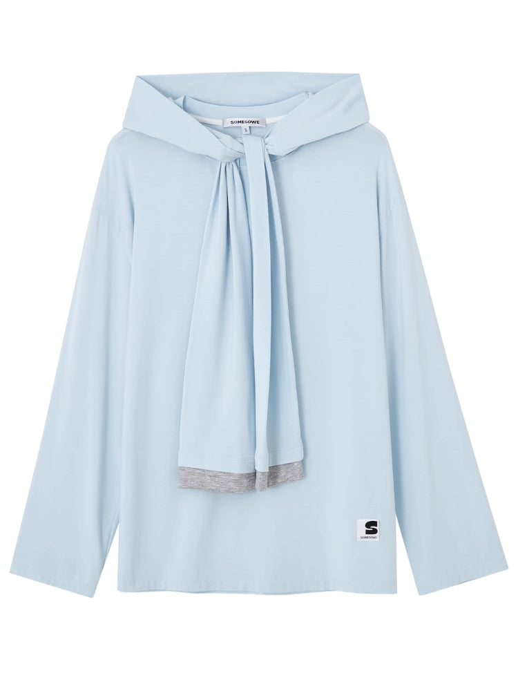 Lazy Style Layered Sun Protection Top