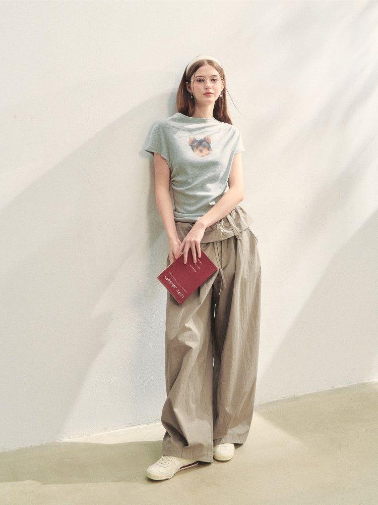 Vintage Relaxed Casual Pants