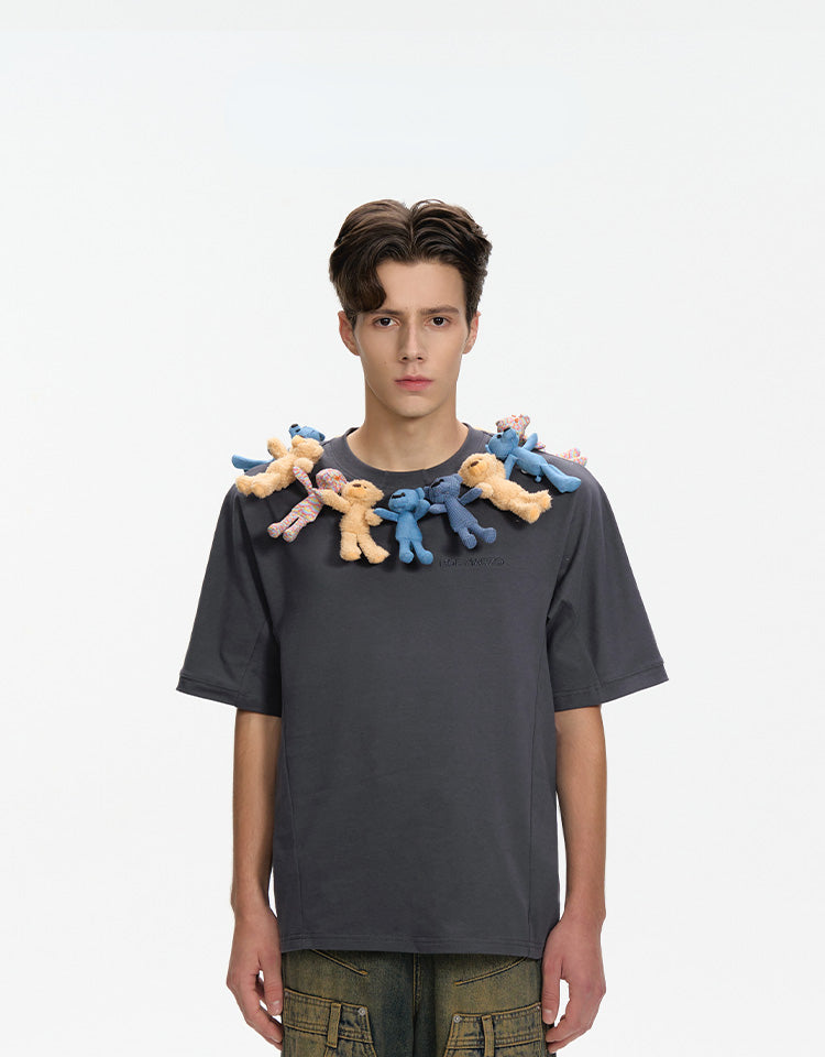 Bear Around Neck T-Shirt